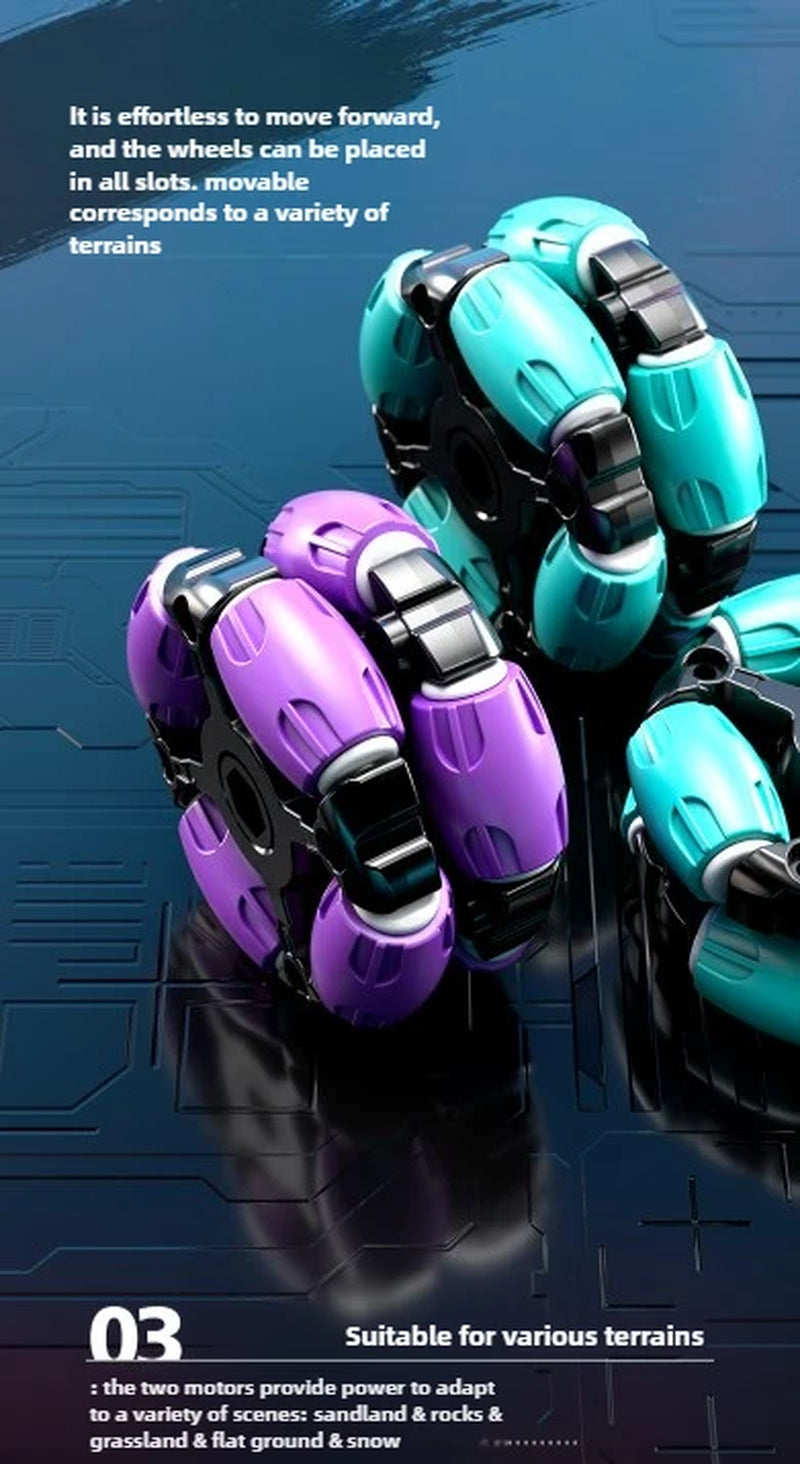 Ultimate Six-Wheeled Remote Control Tank Car - Gesture Sensor with Water Bomb Launching Fun for Kids!